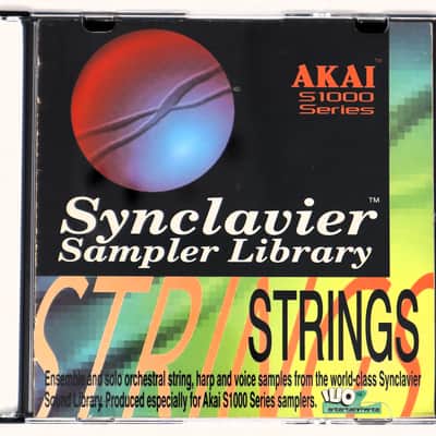 Ilio Synclavier Strings Akai Format Sample Library/Sound Library/Sampling CD 1994 image 1