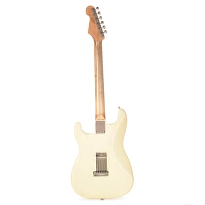 Waterslide S-Style Coodercaster Aged White Nitro w/ Mojo Lap Steel & Gold Foil Pickups (Serial #592026) image 5
