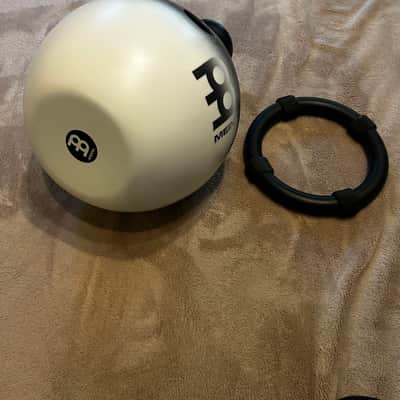 Meinl Fiberglass Liquid Ibo Drum Black/White 2010s image 2