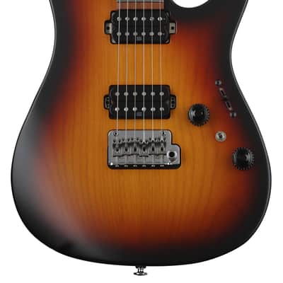 Ibanez Prestige AZ2402 Electric Guitar - Tri Burst Fade Flat image 1