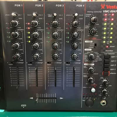 RARE Vestax VMC004FXu Analog DJ Mixer w 16 FX & Bonus: 24Bit Soundcard Expansion image 1