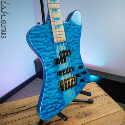 2020 Spector NS-2X Bahama Blue Gloss image 5