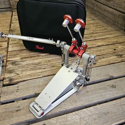 Double Bass Drum Pedal Pearl XF With Case USED! RKXF280526 image 2