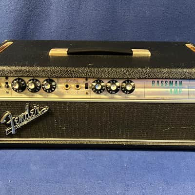 Fender Bassman "Drip Edge" 2-Channel 50-Watt Guitar Amp Head 1968 - 1969 - Silverface image 2