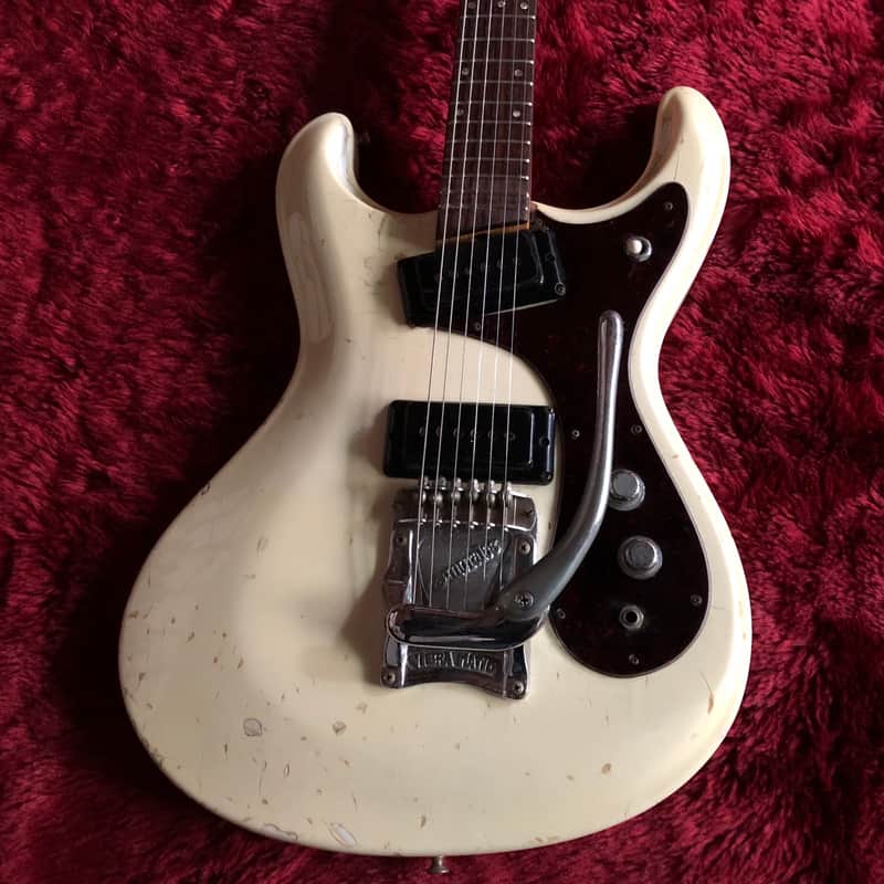 c.1967-1969 Morales ZES-300 MIJ Vintage Guitar  “White” image 1