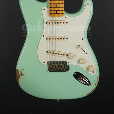 Fender Custom Shop 58 Stratocaster Relic  2022 - Surf Green (COD 2169UG) image 2