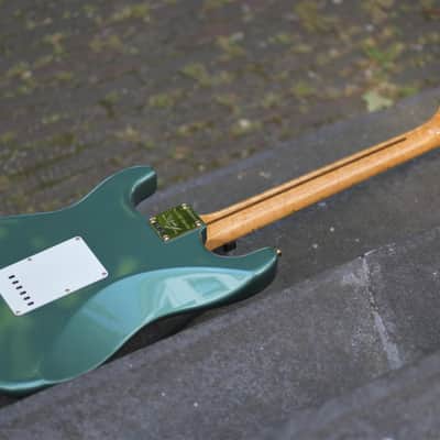 Fender Custom Shop Limited Edition '59 Stratocaster, NOS, Gold Hardware - Sherwood Green Metallic image 21