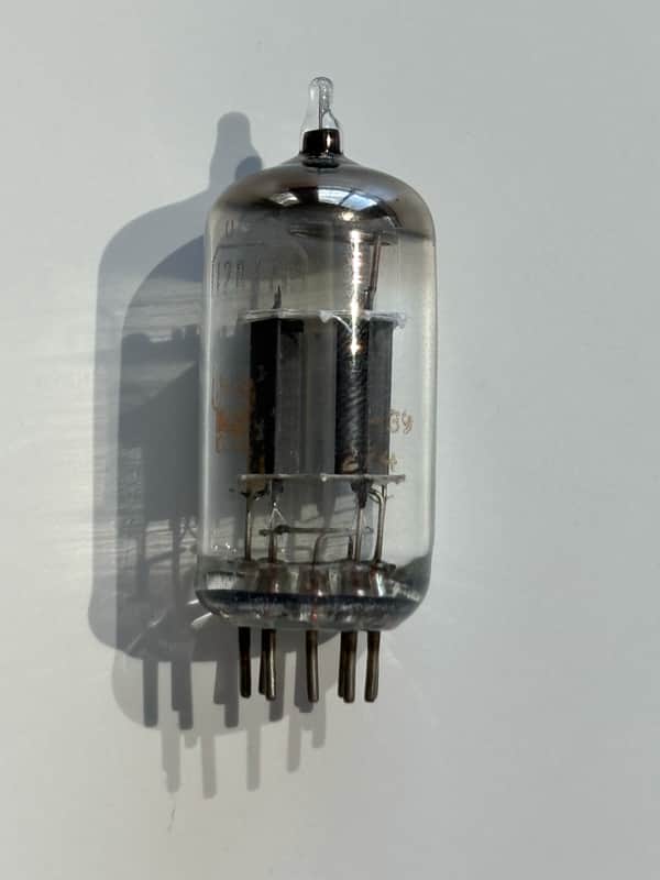 RCA 12AX7A Vacuum Tube Circa-1960s-1970s-Glass image 1