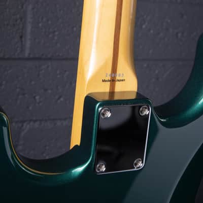 Tokai AST-423 Goldstar HSS Sherwood Green MIJ Ash Body Maple Neck image 11