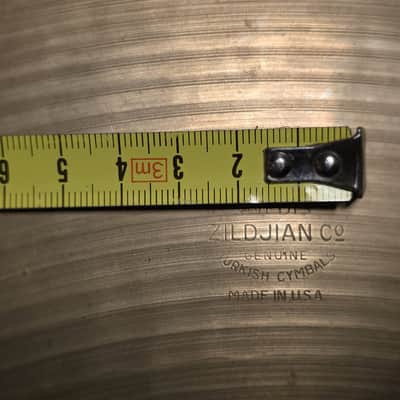 Vintage Avedis Zildjian 20" Light Ride Cymbal 1968g – 1950s Small Stamp image 6