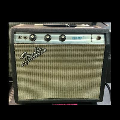 Fender Champ Tube Guitar Combo Amplifier Silverface - Local Pickup Only image 1