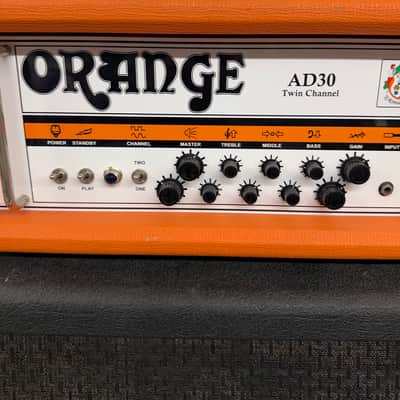Orange AD30HTC 2-Channel 30-Watt Guitar Amp Head 2001 - Present - Orange image 3