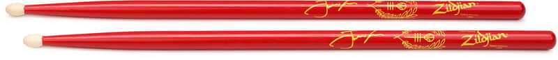 Zildjian Josh Dun Artist Series Drumsticks - Clancy Red (2-pack) Bundle image 1