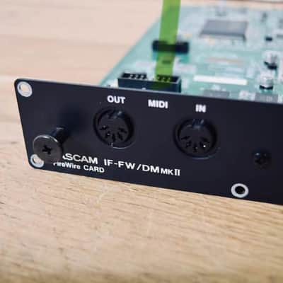 TASCAM IF-FW/DMMKII 32-channel, 96kHz Firewire Interface for DM-3200/DM-4800 2008-2010 - Matte black image 2