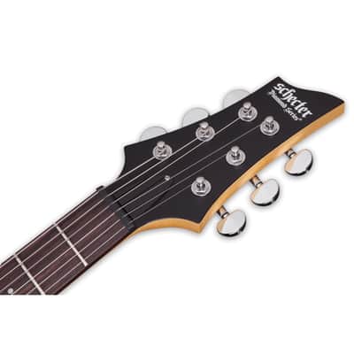 Schecter C-6 Deluxe - Rosewood Fingerboard, Satin Black image 6