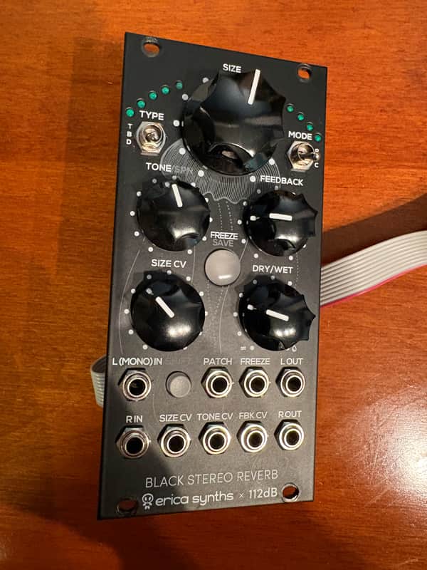 Erica Synths Black Stereo Reverb