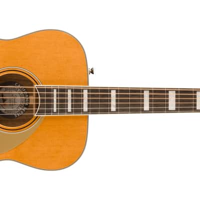 FENDER - California Vintage Malibu with Case  Gold Pickguard  Aged Natural - 0971022334 image 1