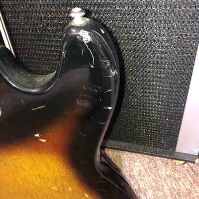 Decca DMI 301 Vintage 60’s Bass-Dark Sunburst image 12