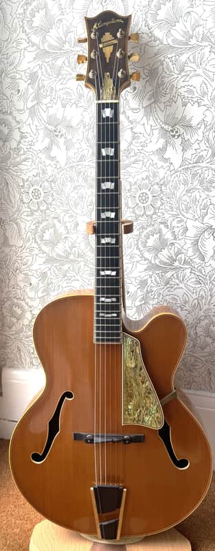 Campellone - Deluxe  Archtop 17" 1998, Rare Acoustic Commission Build, Exc + Condition, HS Case, Free World Wide Shipping ! image 1