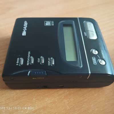Sharp M11 portable mini disc player black image 2