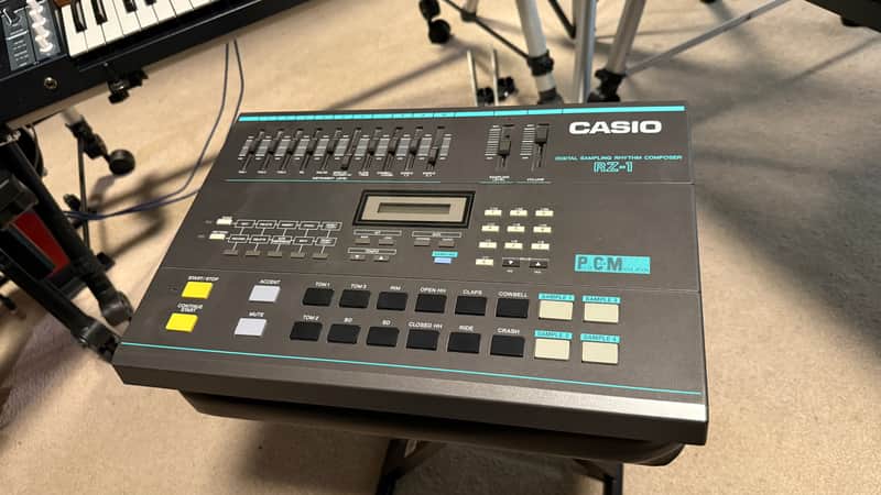 Casio RZ-1 Digital Sampling Rhythm Composer Drum machine image 1
