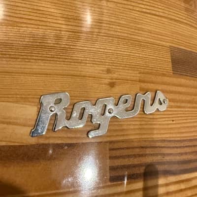 Rogers Fullerton Butcher Block 14x24" Bass Drum (Rm4) image 4