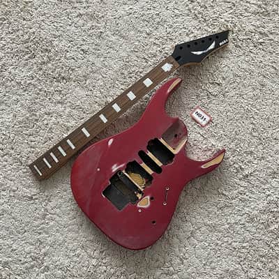 Dean Red HSH Guitar Basswood Body with Maple Neck, Rosewood Fingerboard image 1