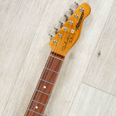 Fibenare Roadmaster FB Guitar, Flame Maple Neck, HSS Pickups, Tobacco Sunburst image 7