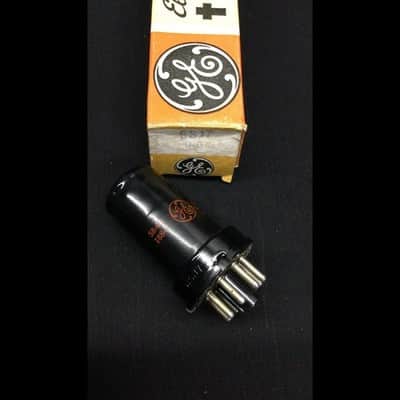 NOS GE 6SJ7 Metal Radio Amplifier Vintage Vacuum Tube TESTED C.9571 image 2