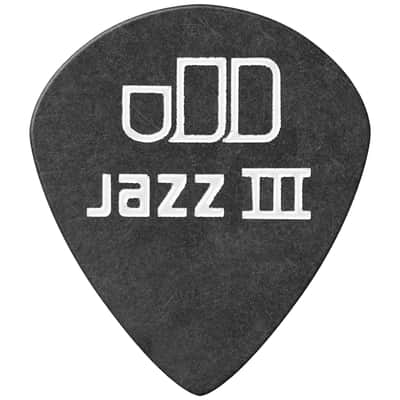 482R50 Tortex Pitch Black Jazz 0.50 mm Sachet de 72 Dunlop image 2