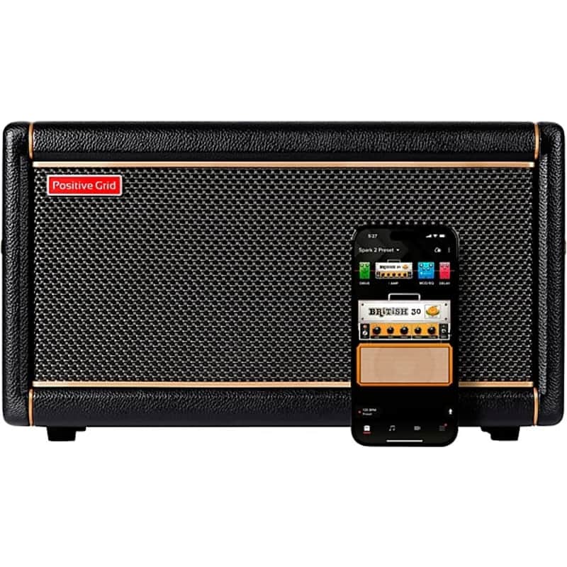 Positive Grid Spark 2 50W Guitar Combo Amp - Black image 1