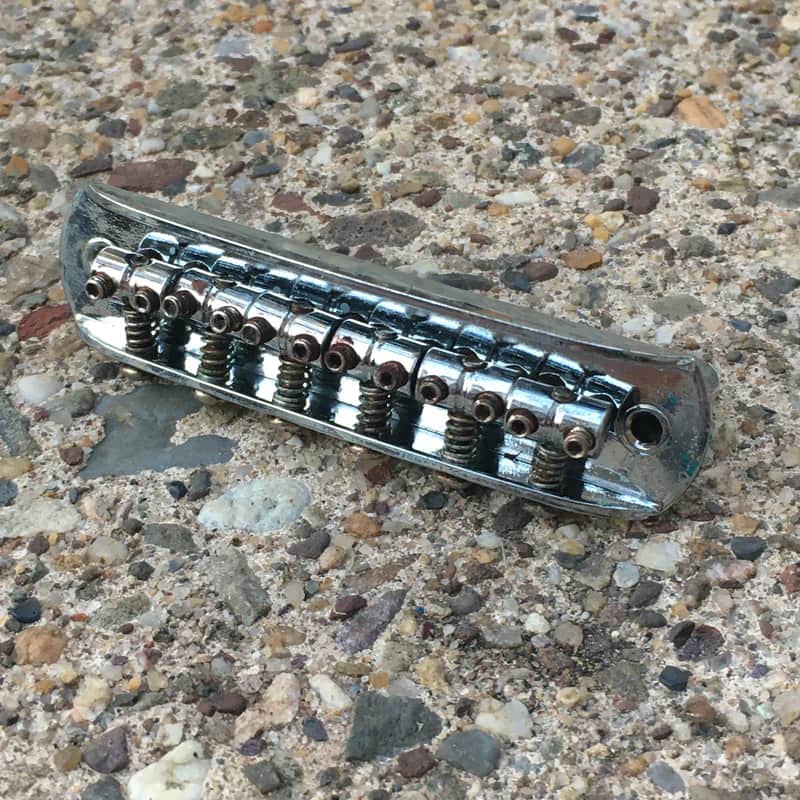 Vintage Fender Reissue Offset Bridge Aged Jaguar Mustang Jazzmaster Guitar Relic! image 1