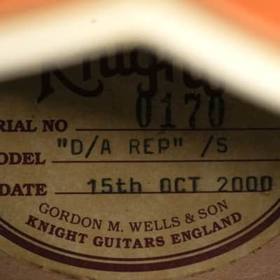Knight New Yorker Archtop Natural 2000 image 12