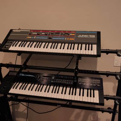 1984 Roland Juno-106 Programmable Polyphonic Synthesizer Japan image 3