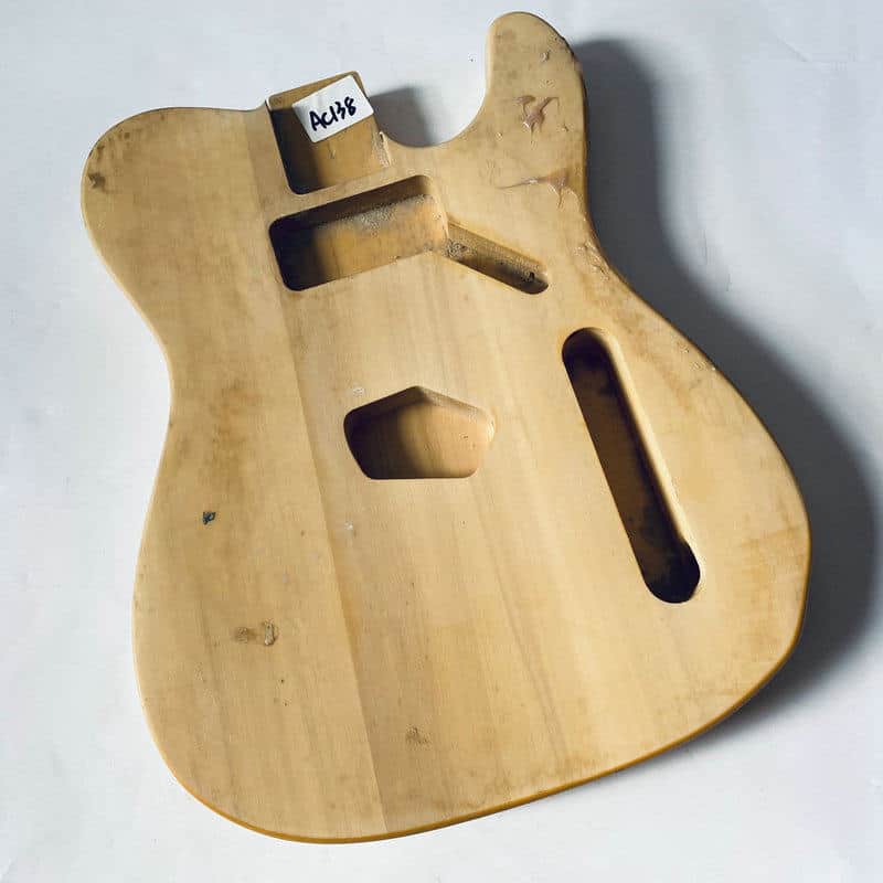 Solid Basswood Guitar Tele Style Body image 1