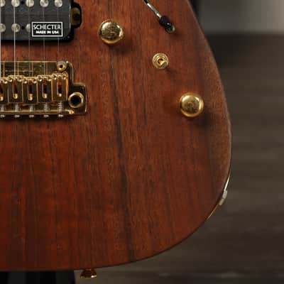 Schecter Japan Custom Shop EX-5B-CTM-VTR Walnut HSH MIJ image 8