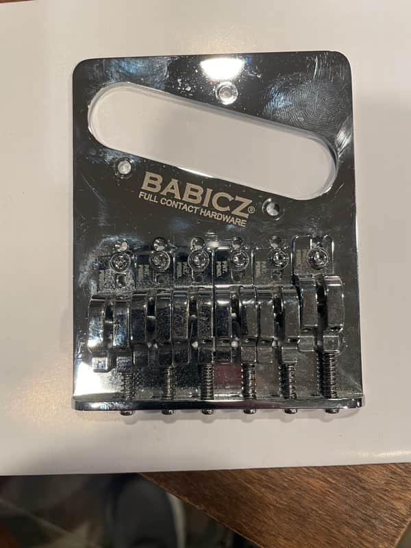 Babicz Full Contact Hardware Tele Bridge Original 2010’s - Chrome image 1