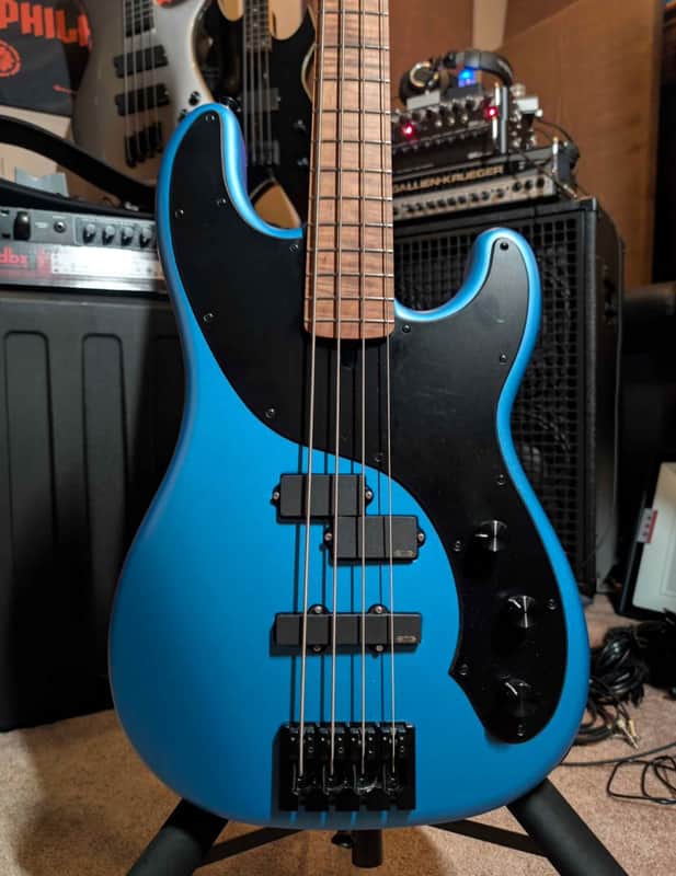 Warmoth ‘72 P Bass 2025 - Satin Lake Placid Blue image 1