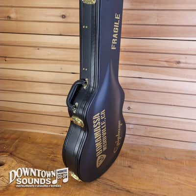 2020 Epiphone Joe Bonamassa Black Beauty Les Paul Custom with Epiphone Hard Case - Black Beauty, CoA, 8lbs 14oz image 12