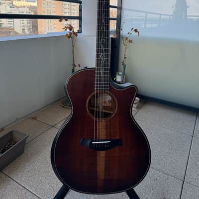 Excellent Condition Taylor Builder's Edition K24ce, V-Class, Hawaiian Koa, Original Taylor hard case image 1
