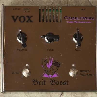 【完動品】VOX COOLTRON BRIT BOOST真空管トレブルブースター Vox CT03BT Cooltron Brit Boost | Reverb