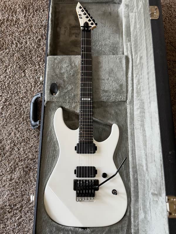 ESP E-II M-II Neck Through 2023 - Present - Snow White image 1