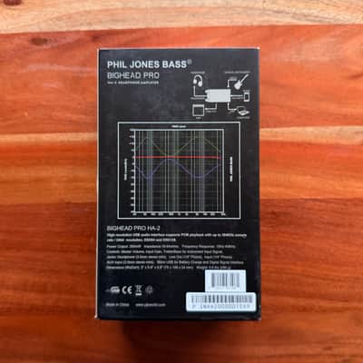 Phil Jones HA-2 Bighead Pro USB Bass Headphone Amp 2019 - Present - Silver imagen 7