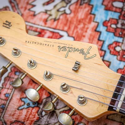 FENDER USA Custom Shop 1960 Stratocaster Reissue Jrny' Relic "Fiesta Red + Rosewood" (2024) image 15