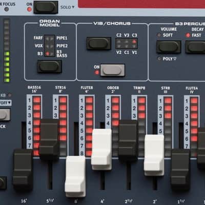 Nord Stage 4 Compact 73-Key Digital Piano, Red image 2