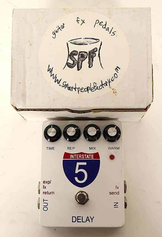 Smart People Factory Interstate 5 Digital Echo Delay Pedal image 1