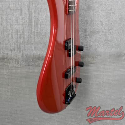 Used Peavey Foundation Unity (1992) 4 String Bass, Red image 6