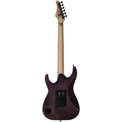 Kramer Volante Quilt HHFR Electric Guitar (with Gig Bag), Ultraviolet Burst image 6