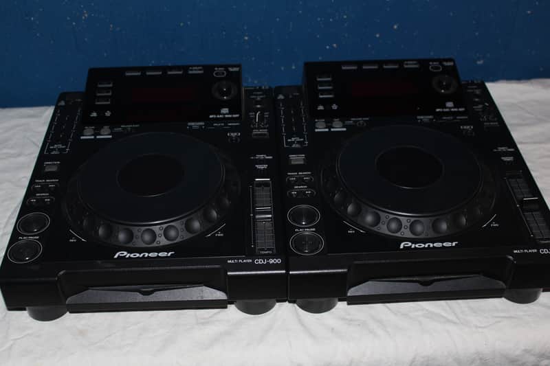 (2) Pioneer CDJ-900 CDJ Pro DJ Player Turntables image 1