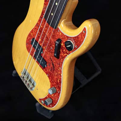 Vintage 1962 Fender Precision Bass - Fretless Conversion - Natural image 10